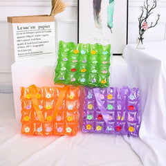 Inflatable PVC Tote Bag for Women Beach Pool Handbag