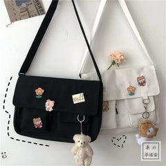 Korea Retro Hollow Knitted Bags Women Shoulder Bags Woven Bags
