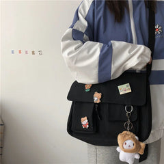 Korea Retro Hollow Knitted Bags Women Shoulder Bags Woven Bags
