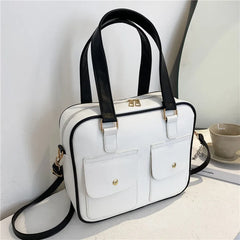 Large Capacity Women Shoulder Handbag Soft Leather Bag