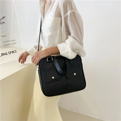Large Capacity Women Shoulder Handbag Soft Leather Bag