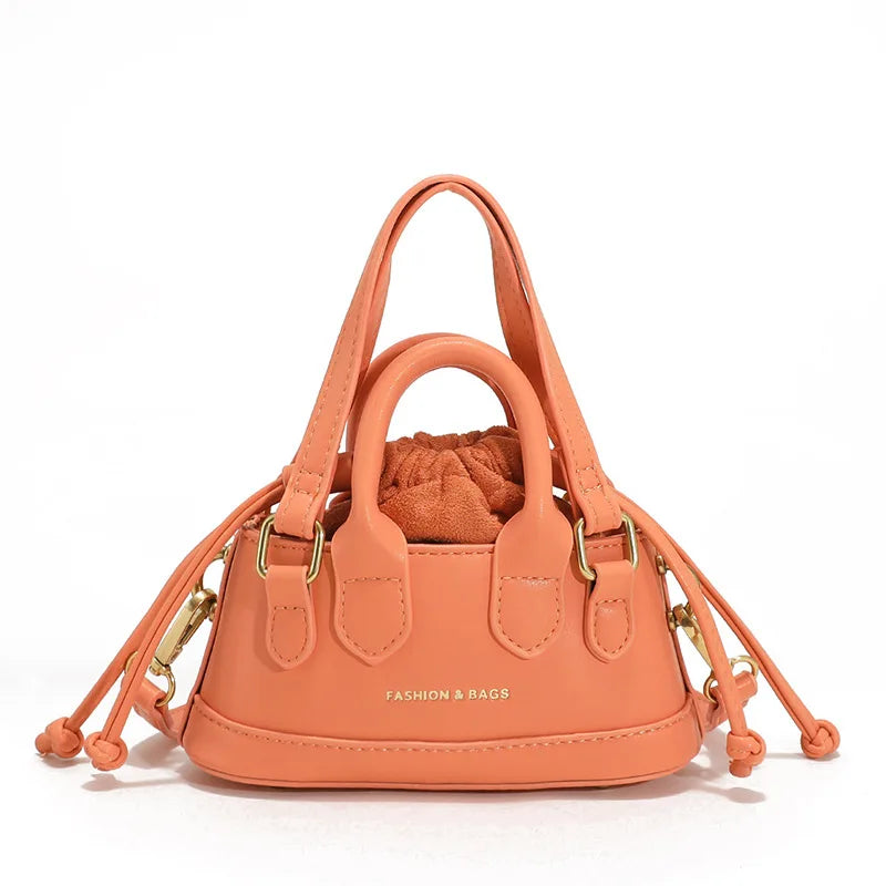 Retro Texture Shoulder Bag Mini Small Handbag