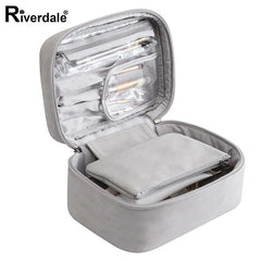 Large-capacity Ladies Cosmetic Bag Portable Travel Storage Wash Bag
