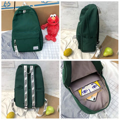 Nylon Junior High School Backpack