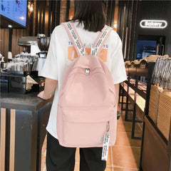 Nylon Junior High School Backpack