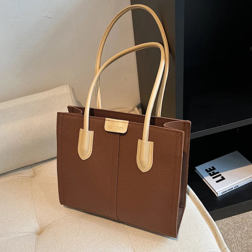 Large Capacity Net Red Tote Bag - Casual Shoulder Bag