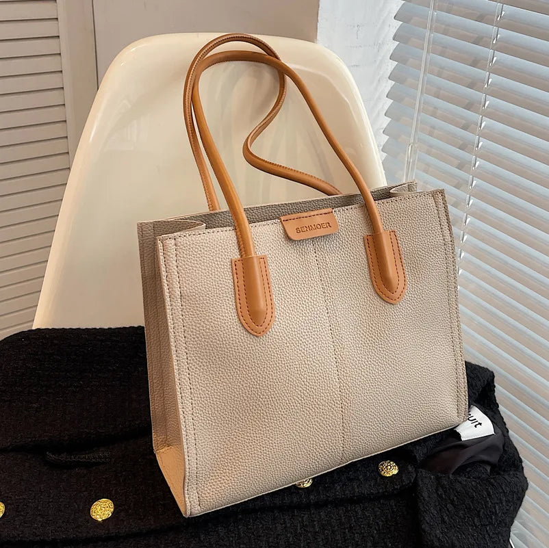 Large Capacity Net Red Tote Bag - Casual Shoulder Bag