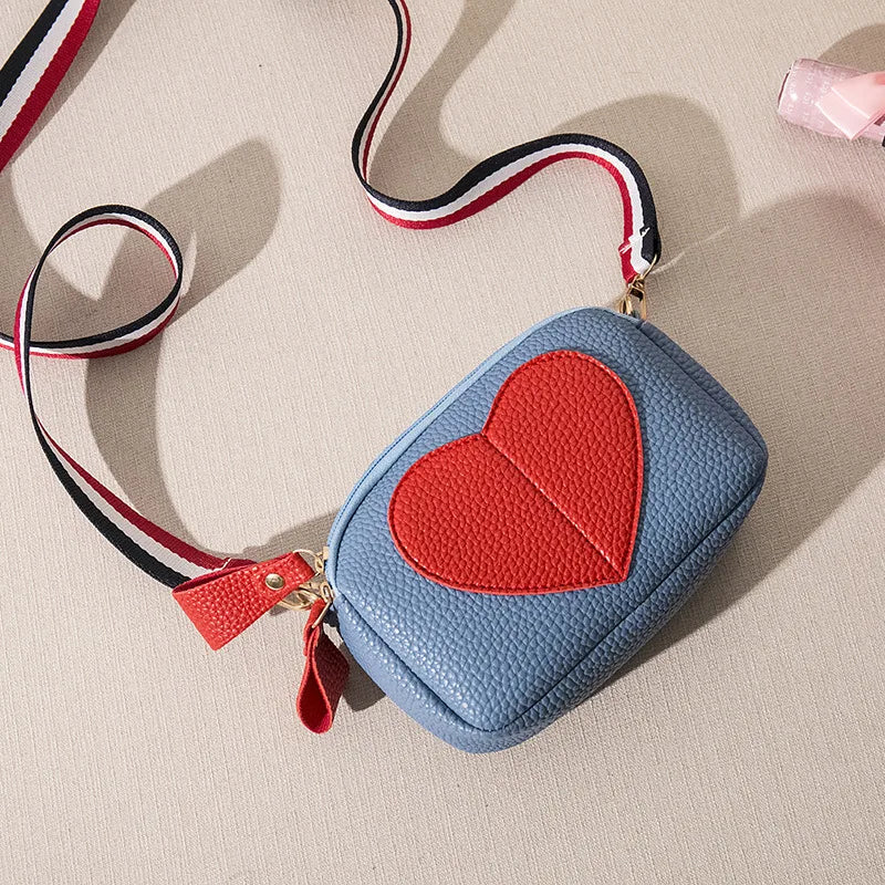 Women's Small Square Shoulder Bag Mini Messenger Bag