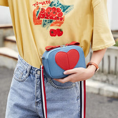 Women's Small Square Shoulder Bag Mini Messenger Bag