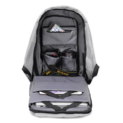 Anti Theft Laptop Backpack USB School Bag Rucksack for Men