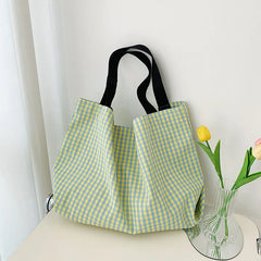 Large Capacity Nylon Ladies Shopping Bag Shoulder Bag Travel Tote Bag