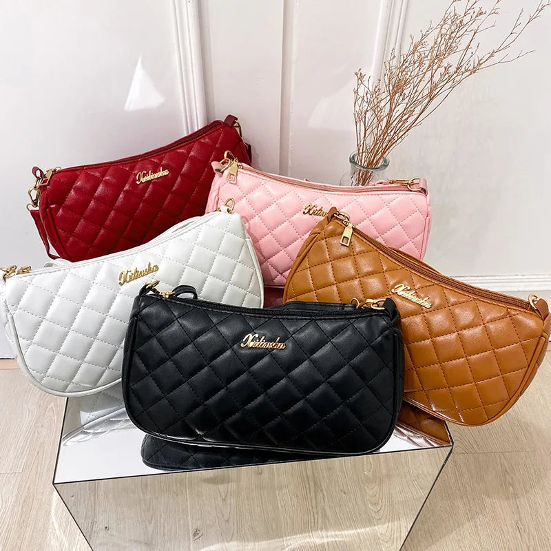 Leather Women Shoulder bag Handbag Female Messenger Bag