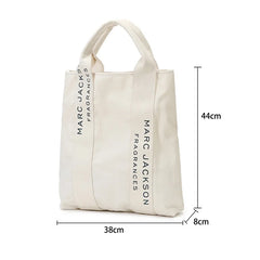 Japanese Letter Shoulder Bag Canvas Storage Handbag