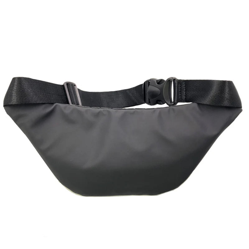 Holographic Waist Bag Geometry Fanny Pack Men Women Travel Chest Handbag