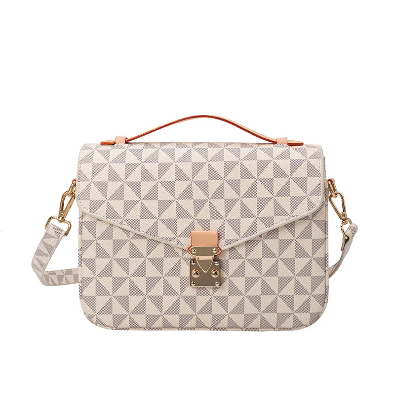 Vintage Leather Shoulder Bag Crossbody Bag Business Handbag