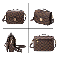 Vintage Leather Shoulder Bag Crossbody Bag Business Handbag
