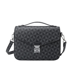 Vintage Leather Shoulder Bag Crossbody Bag Business Handbag