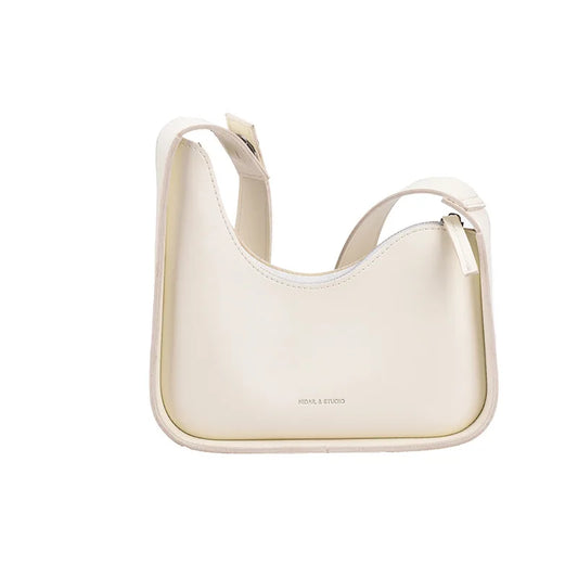 Lemon Leather Crossbody Bag for Women Casual Satchel Handbag