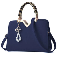Metal Soft Bag Lady Shoulder Handbag Women Bag Crossbody Bags