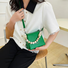 Women Bucket Bags Chain Shoulder Bags Party Handbags and Purse