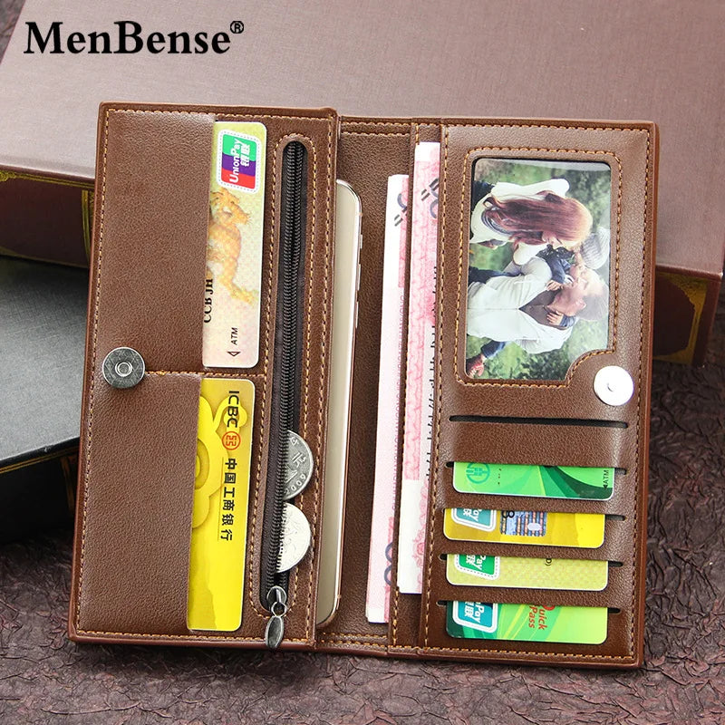 Large Capacity Men Clutch Bag Multifunction Wallet