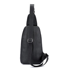 Men's Theftproof Leather Crossbody Bag