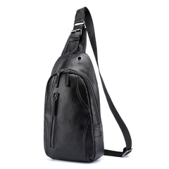 Men's Theftproof Leather Crossbody Bag