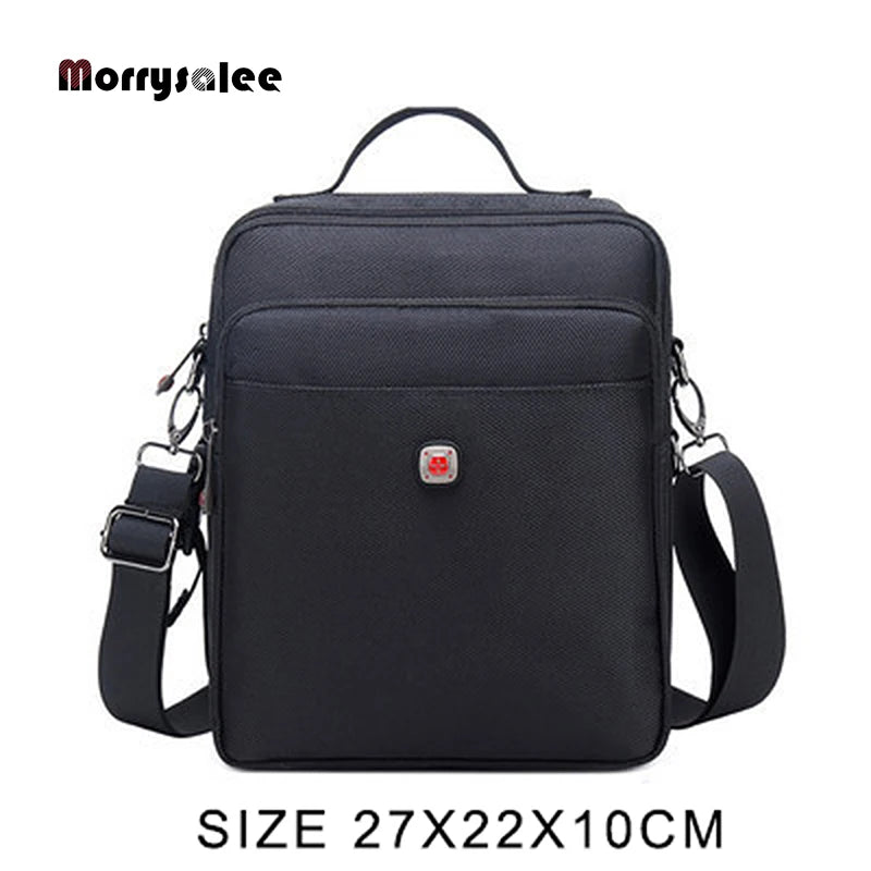 Men's Crossbody Bag for 7.9' Ipad Water-Resistent Oxford Travel Bags