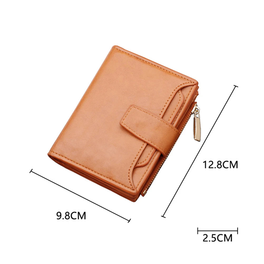 Men's Leather Money Clip Large Capacity Credit Card/ID Holders