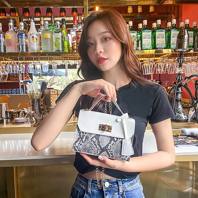 Women's Messenger Bag Crossbody Shoulder Chain Handbag