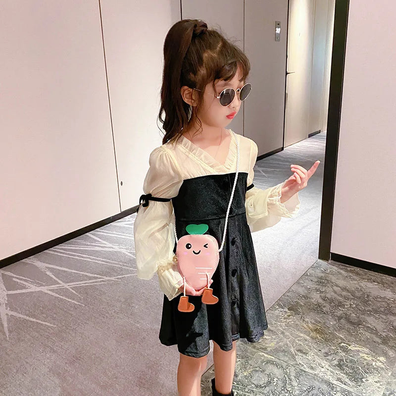 Mini Cartoon Bag Children Shoulder Bag Messenger Bag