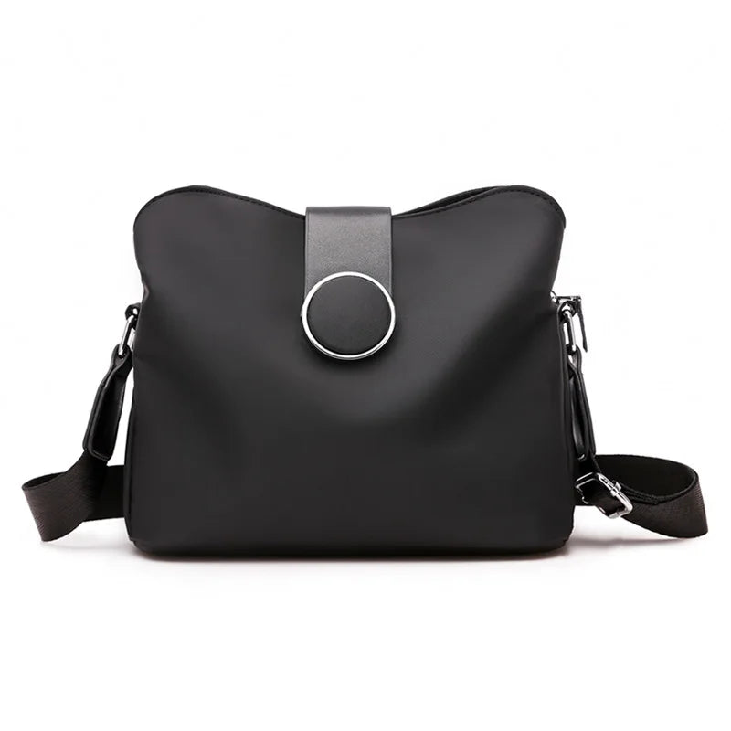 Multi-layer Storage Nylon Single Shoulder Messenger Bag Women's Bag