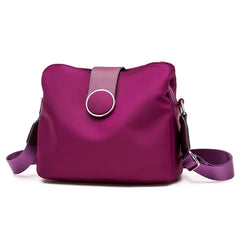 Multi-layer Storage Nylon Single Shoulder Messenger Bag Women's Bag
