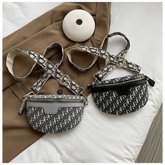Embroidered Thread Women Crossbody Bag Chain Handbag