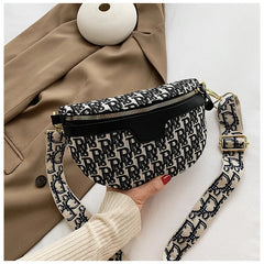 Embroidered Thread Women Crossbody Bag Chain Handbag