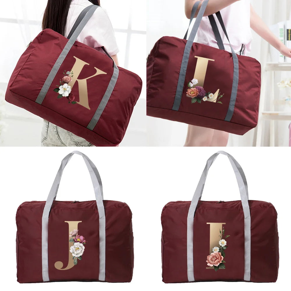 Nylon Travel Bag Unisex Large Capacity Waterproof Handbags Men Women