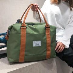 Nylon Foldable Travel Bags Large Capacity Luggage Women Men Handbags