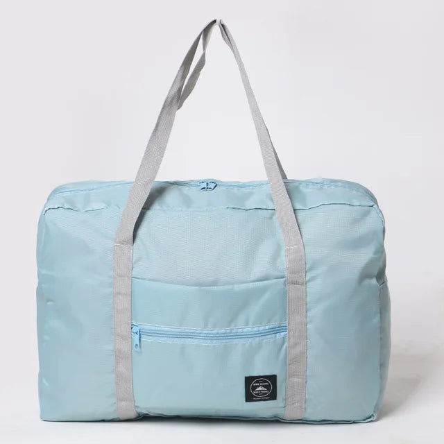 Nylon Foldable Travel Bags Large Capacity Luggage WaterProof Handbags