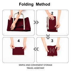 Foldable Travel Bag Unisex Large Capacity Lightweight