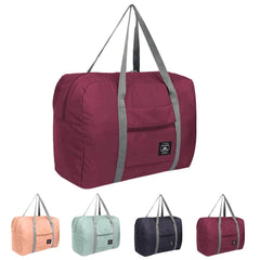 Nylon Foldable Travel Bag Unisex Large Capacity Luggage Waterproof Handbag