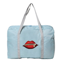 Nylon Foldable Travel Bags Large Capacity Handbags Waterproof Duffle
