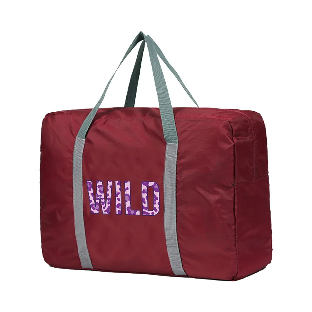 Nylon Travel Bag Unisex Large Capacity Luggage Handbag Men Women Wild Series