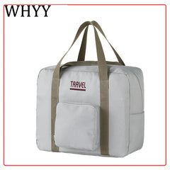 Nylon Foldable Travel Bags Unisex Large Luggage Bag