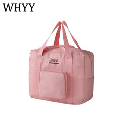Nylon Foldable Travel Bags Unisex Large Luggage Bag