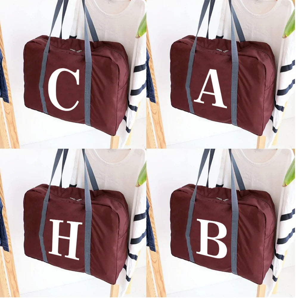 Nylon Foldable Travel Bags Unisex Large Capacity Luggage bag Women Handbag
