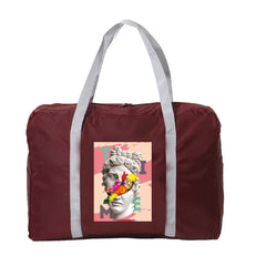 Nylon Travel Bags Large Capacity Unisex Handbags Men Women Funny Print