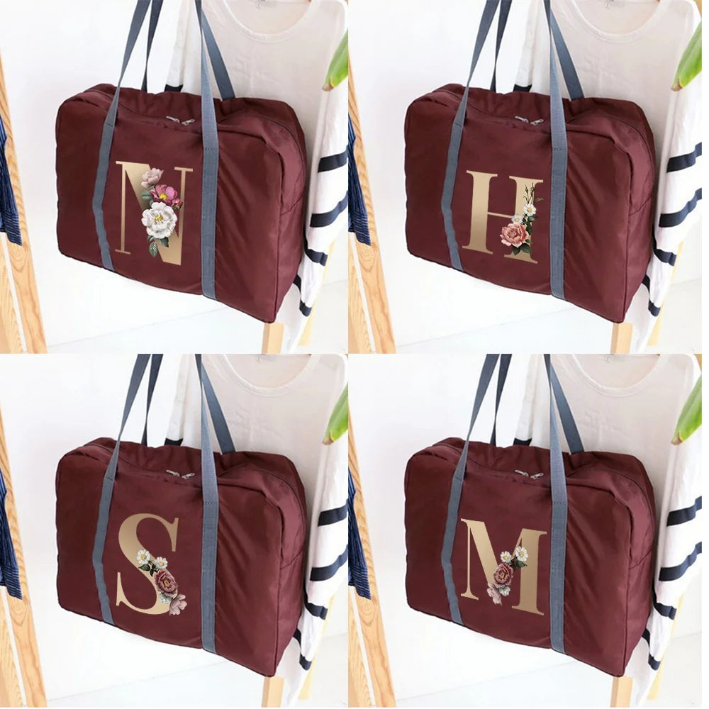 Nylon Foldable Travel Bags Unisex Large Capacity Luggage Women Handbags Men
