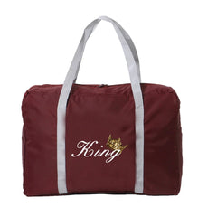 Nylon Foldable Travel Bags Large Capacity Luggage Unisex Waterproof Handbags