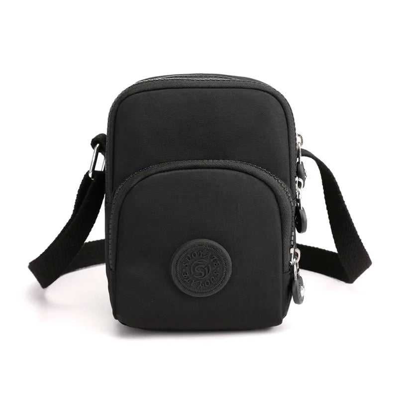 Nylon Single Shoulder Cross-Body Bag for Women