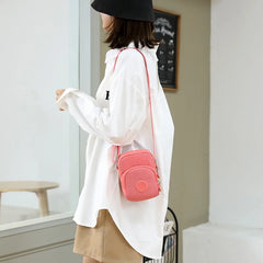 Nylon Single Shoulder Cross-Body Bag for Women